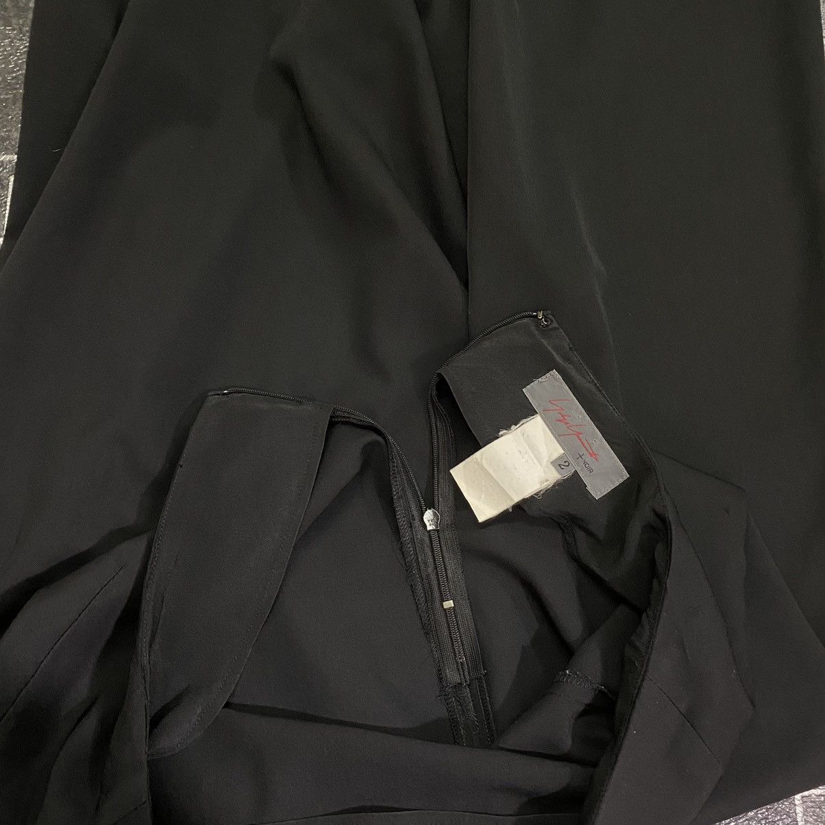 Y's × Yohji Yamamoto Vintage Yohji Yamamoto Midi Skirt Black Colour Size 29" - 6 Thumbnail