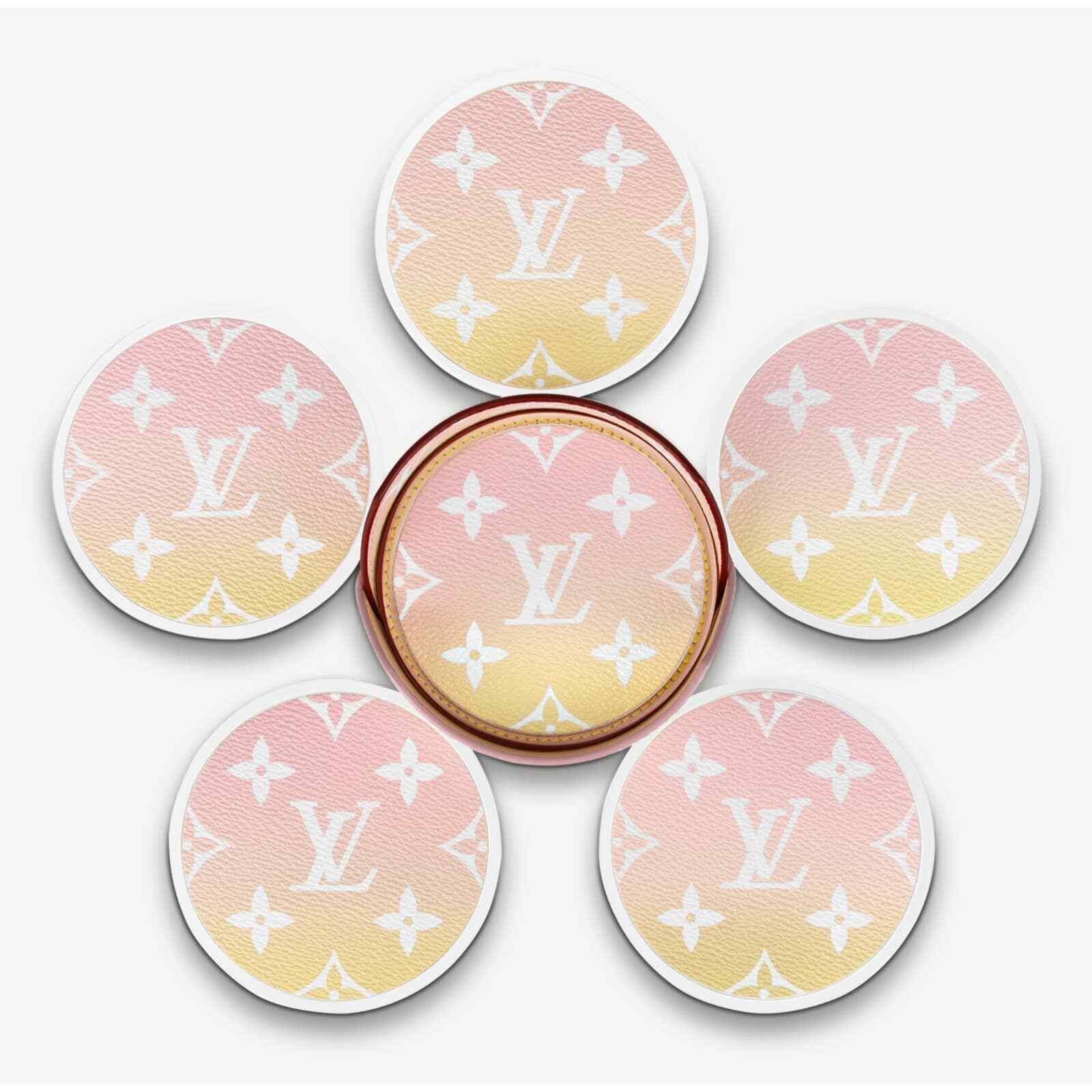Louis Vuitton Louis Vuitton Coasters Logo LV Plexiglass Gradient GI0617 Size ONE SIZE - 3 Thumbnail