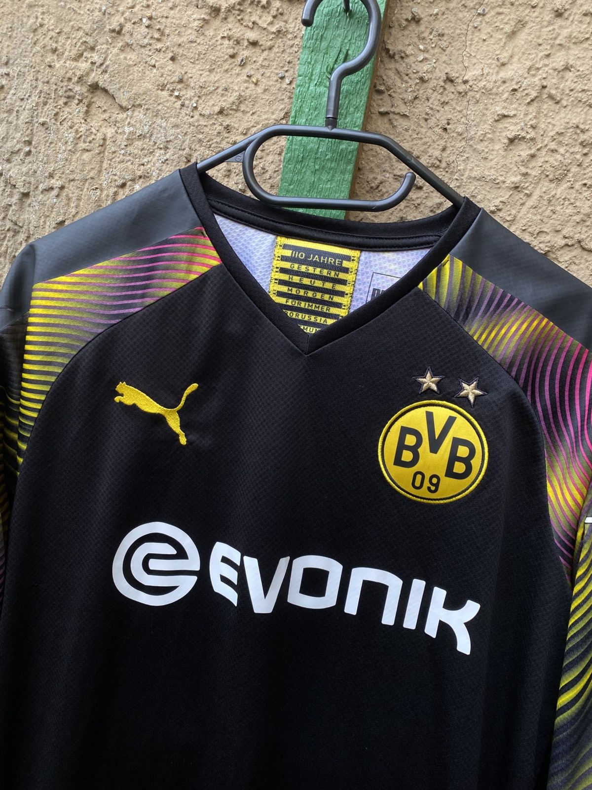 Puma Borussia Dortmund 2019 2020 Puma Goalkeeper Jersey PSG Milan Size US S / EU 44-46 / 1 - 2 Thumbnail