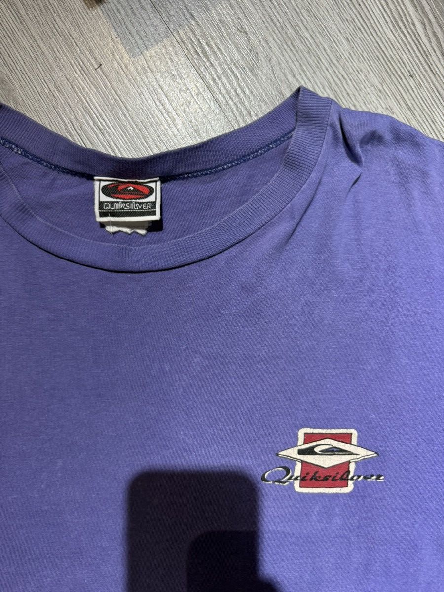 Quiksilver 90’s QUICKSILVER RARE BACK CENTRAL LOGO VINTAGE SURF TSHIRT Size US XL / EU 56 / 4 - 5 Thumbnail