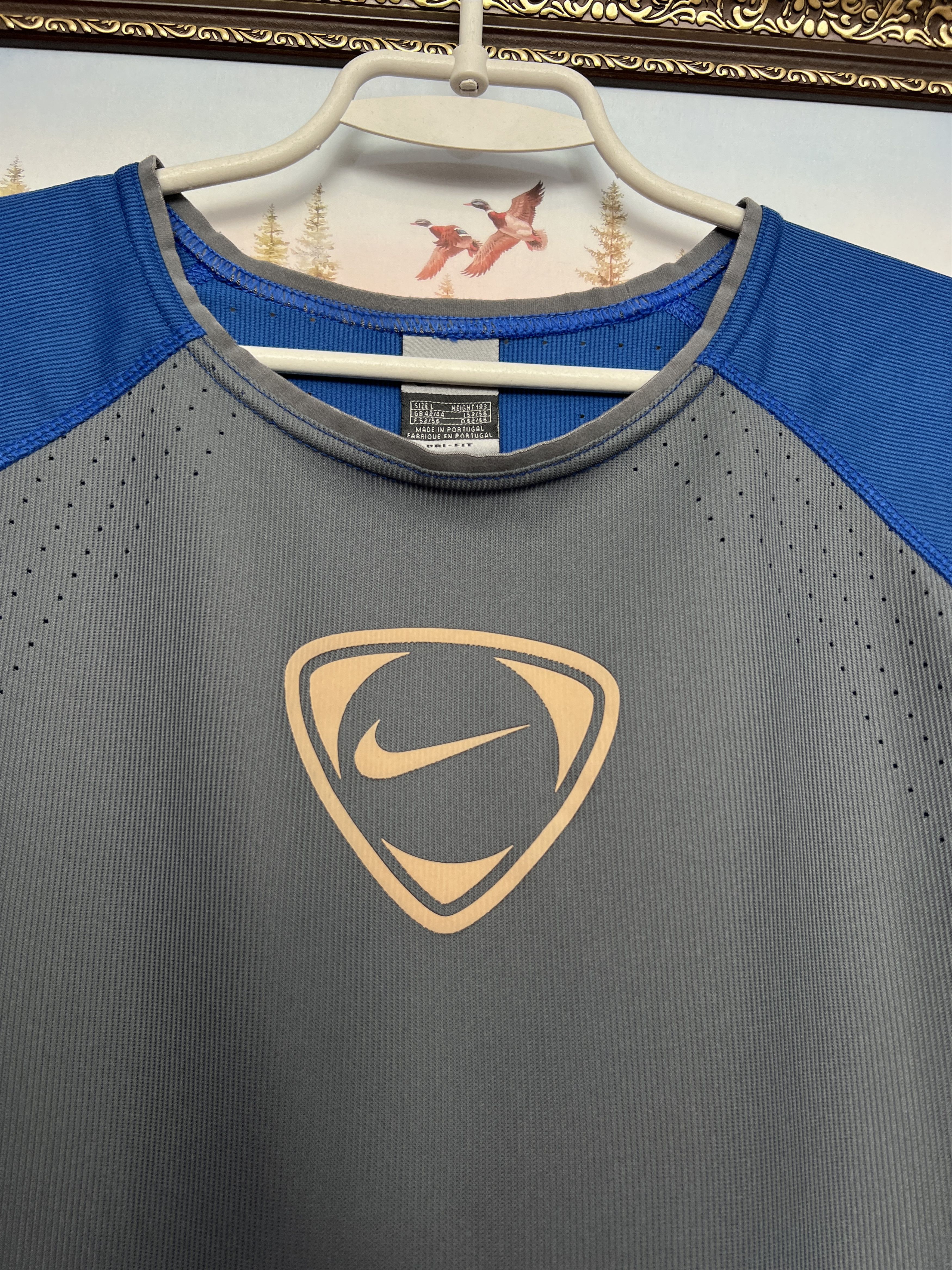 Nike FC Barcelona Football Train Sweatshirt Soccer Track Top Size US L / EU 52-54 / 3 - 3 Thumbnail