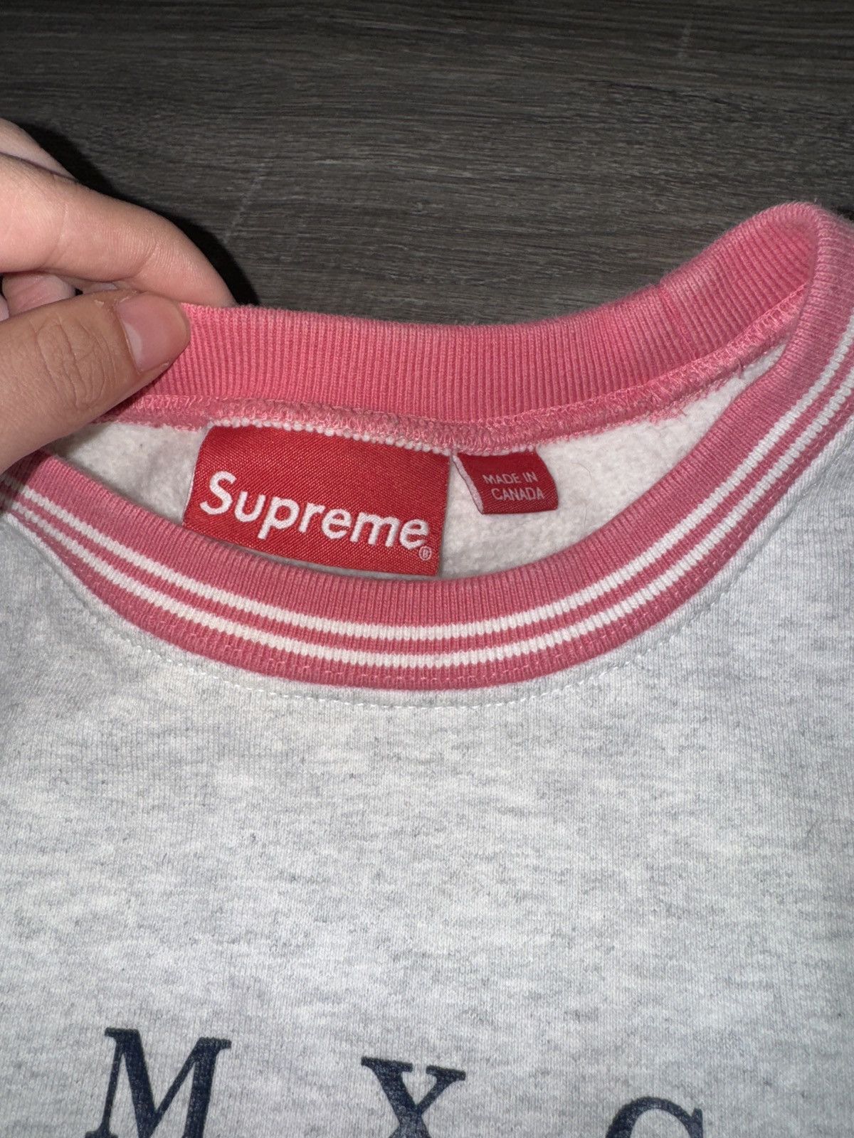 Supreme Supreme “Team” Crewneck (FW17) Size US L / EU 52-54 / 3 - 3 Thumbnail