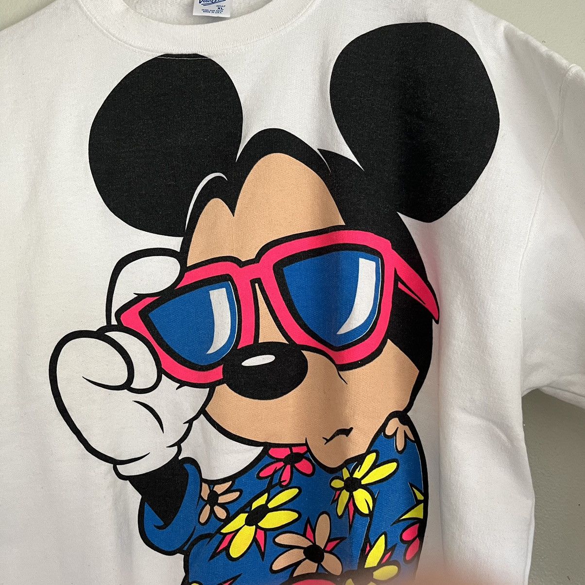 Disney × Velva Sheen Sunglasses and Hawaiian Shirt Mickey Crew Size US XL / EU 56 / 4 - 2 Thumbnail