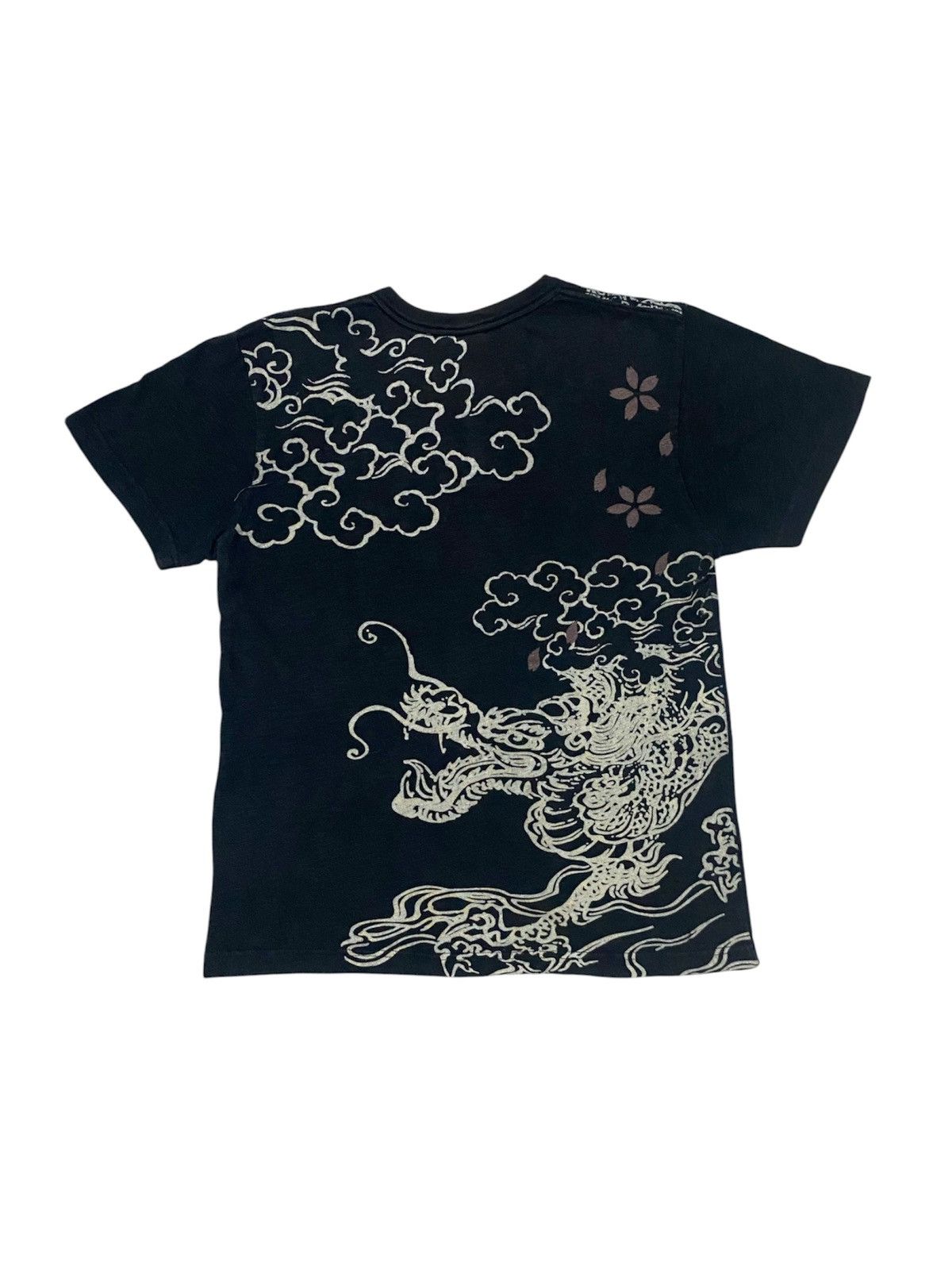 Karakuri Tamashii 2000s KARAKURI TAMASHI STYLE DRAGON DESIGN HALF BUTTON SHIRT Size US M / EU 48-50 / 2 - 3 Thumbnail