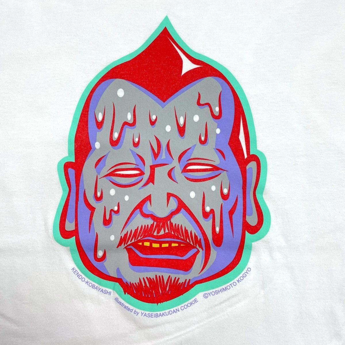Japanese Brand Kendo Kobayashi Japanese Comedian Illustrates Tee Size US L / EU 52-54 / 3 - 2 Thumbnail