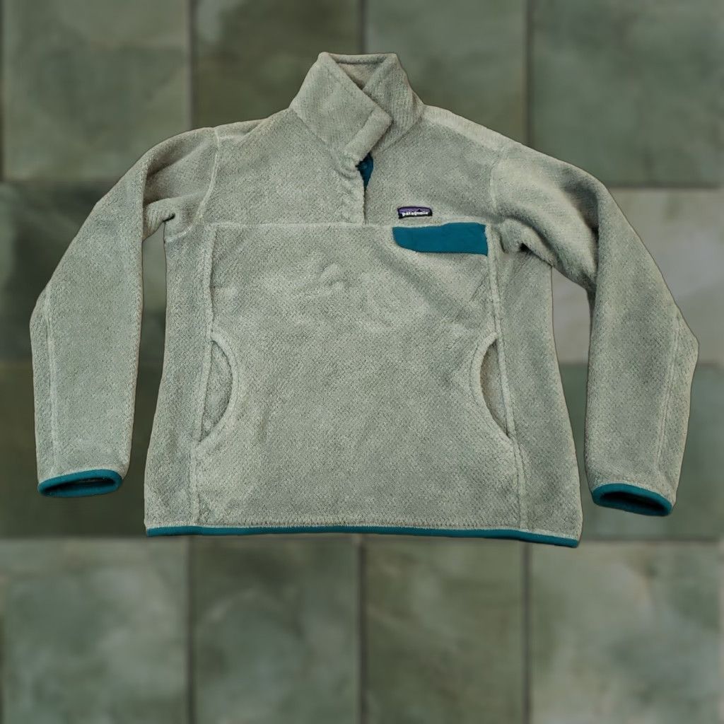 Patagonia Patagonia Snap-T Fleece Jacket Womens L Gray 1/4 Zip Casual Winter Fall Spring Summer 2000s Mens Womens Girls Boys Size L / US 10 / IT 46 - 1 Thumbnail