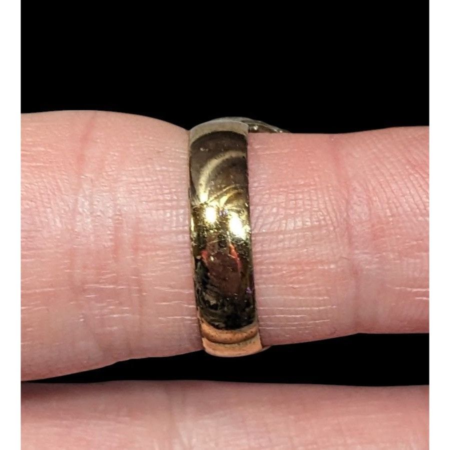 Other Vintage Glam Gold Tone Rhinestone Seed Pearl Adjustable Ring Size ONE SIZE - 5 Thumbnail