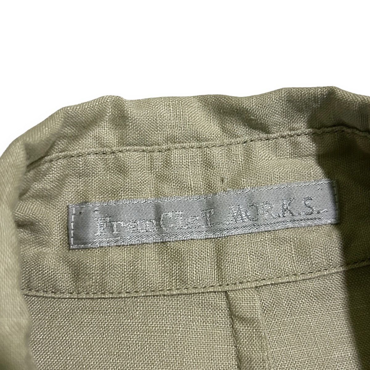 FranCisT MOR.K.S 1990s Francisf Mor.K.S - Beige Work Shirt Size US M / EU 48-50 / 2 - 8 Thumbnail