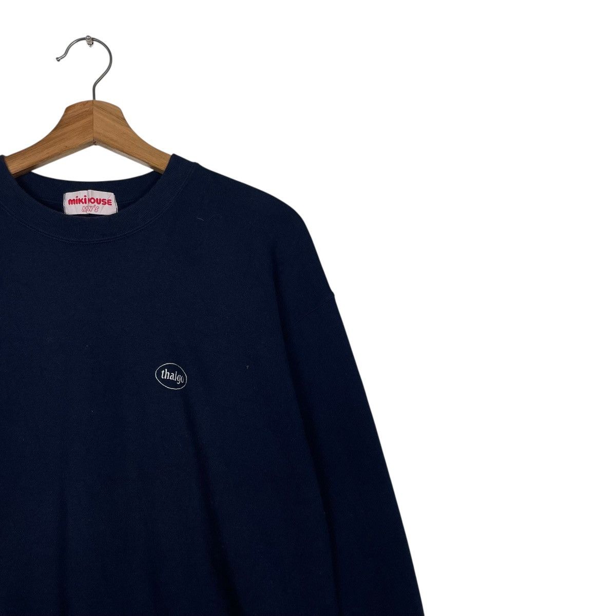 Japanese Brand Miki House Plain Sweatshirt Size US M / EU 48-50 / 2 - 5 Thumbnail