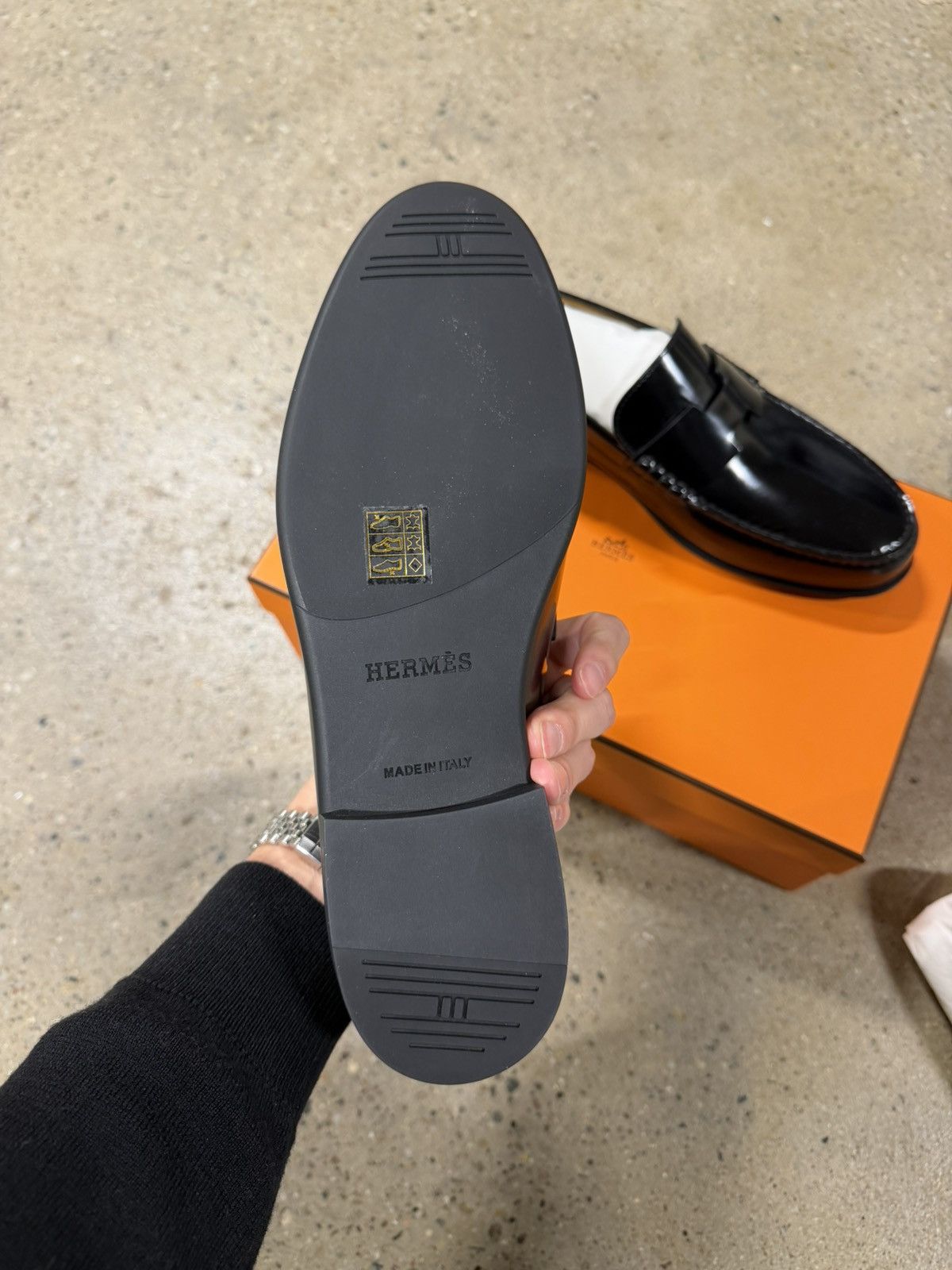 Hermes Hermes Paris Luc Leather Loafer NEW 1300$ Size US 9 / EU 42 - 9 Thumbnail