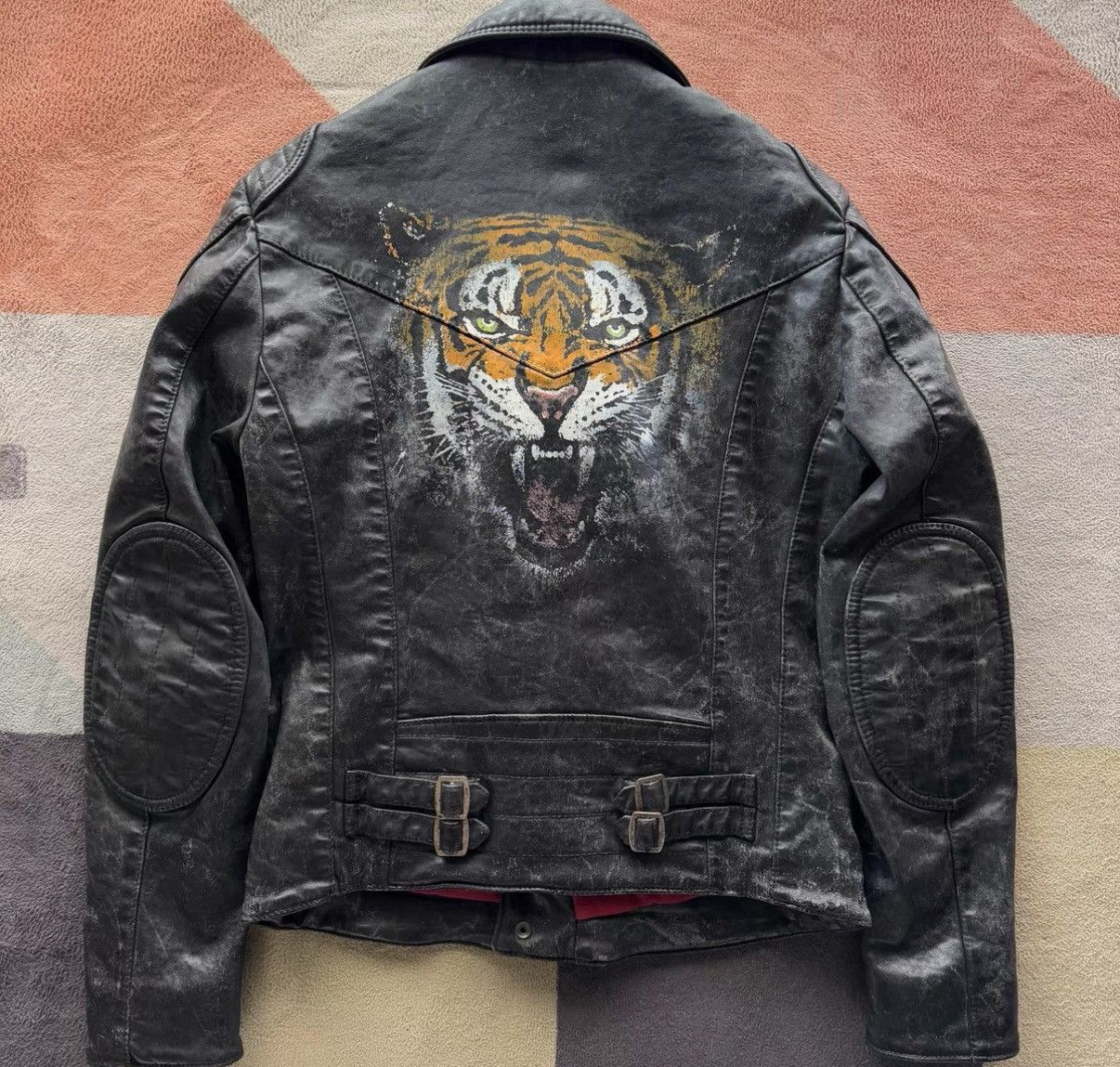 Denim & Supply Ralph Lauren Ralph Lauren Denim Supply Asymmetrical Zip Moto Jacket K22 Size US S / EU 44-46 / 1 - 1 Thumbnail
