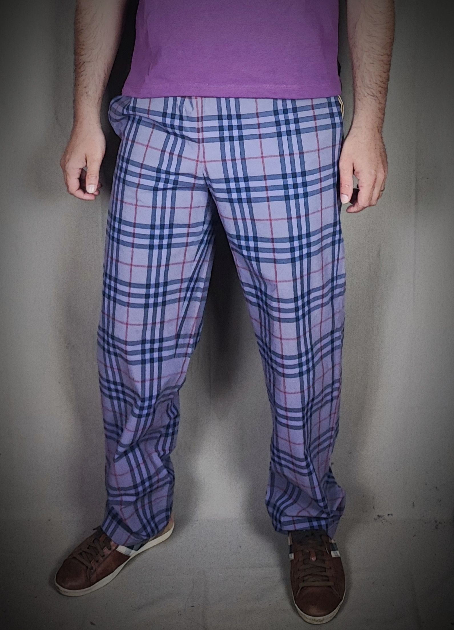 Shops burberry pants purple