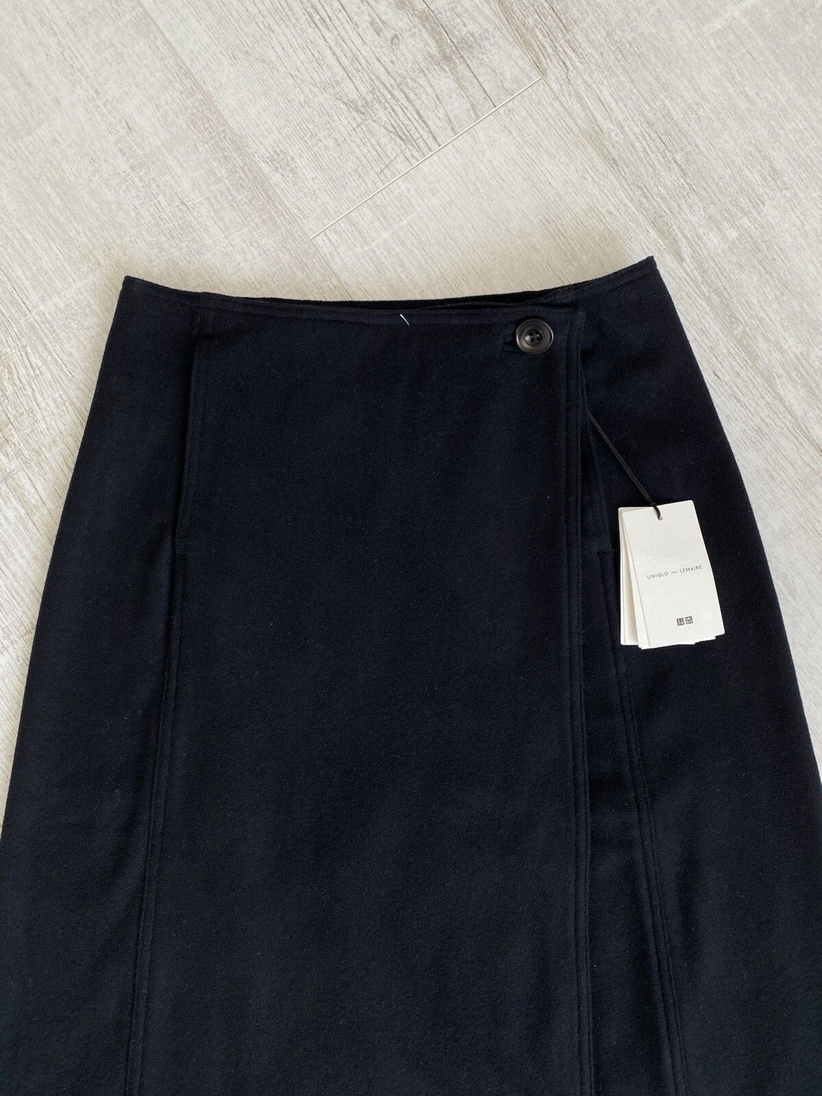 Lemaire × Uniqlo NEW Uniqlo Lamaire Wool Cashmere Midi Wrap Skirt Size 26" / US 2 / IT 38 - 3 Thumbnail