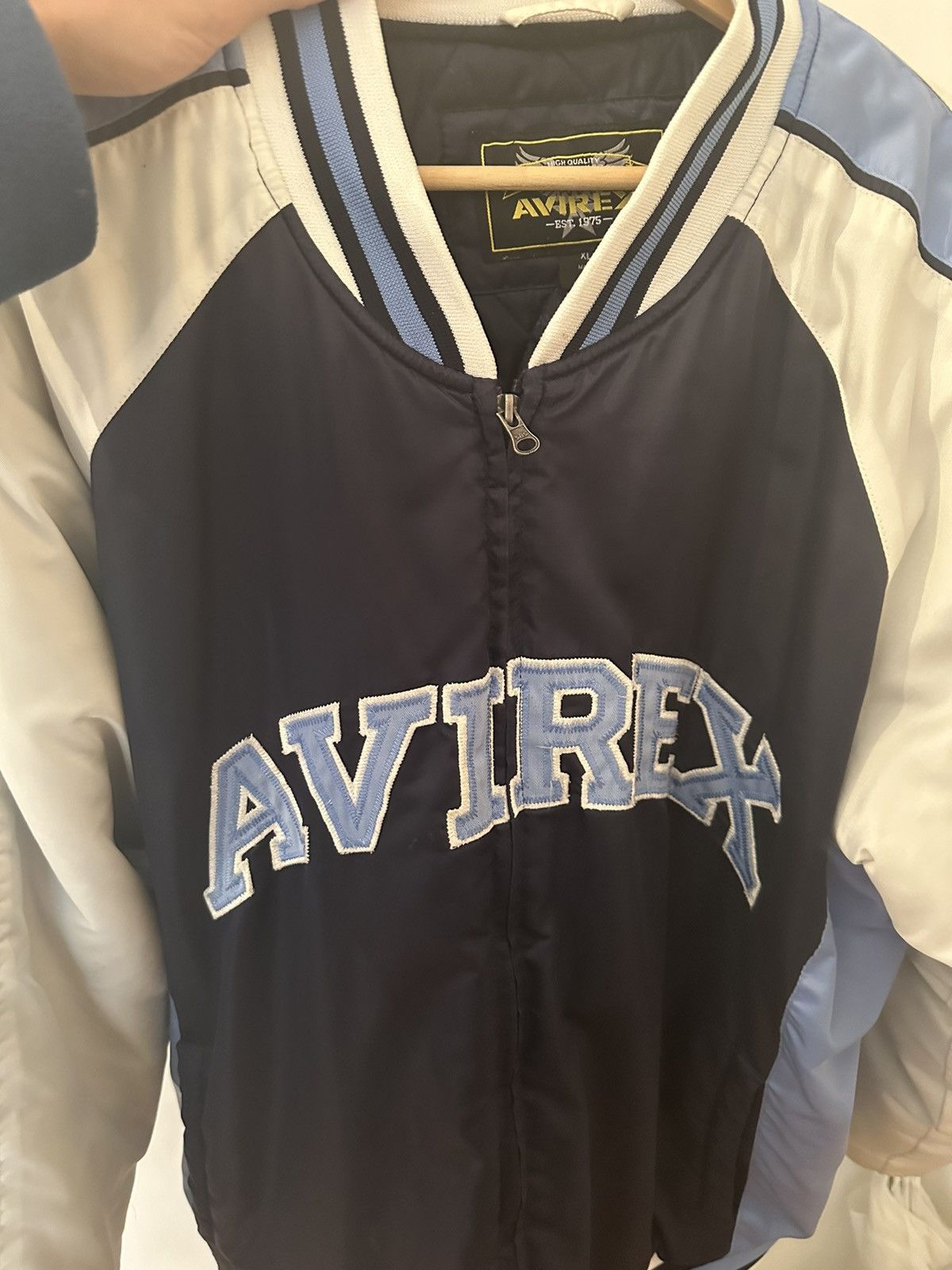 Avirex × Vintage Avirex Bomber Varsity College Jacket Size US XL / EU 56 / 4 - 2 Thumbnail