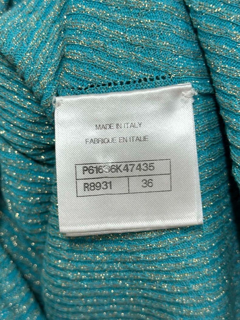 Chanel Chanel Egypt Series Blue Short Sleeve 2504-Nextarrow Size XS / US 0-2 / IT 36-38 - 6 Thumbnail