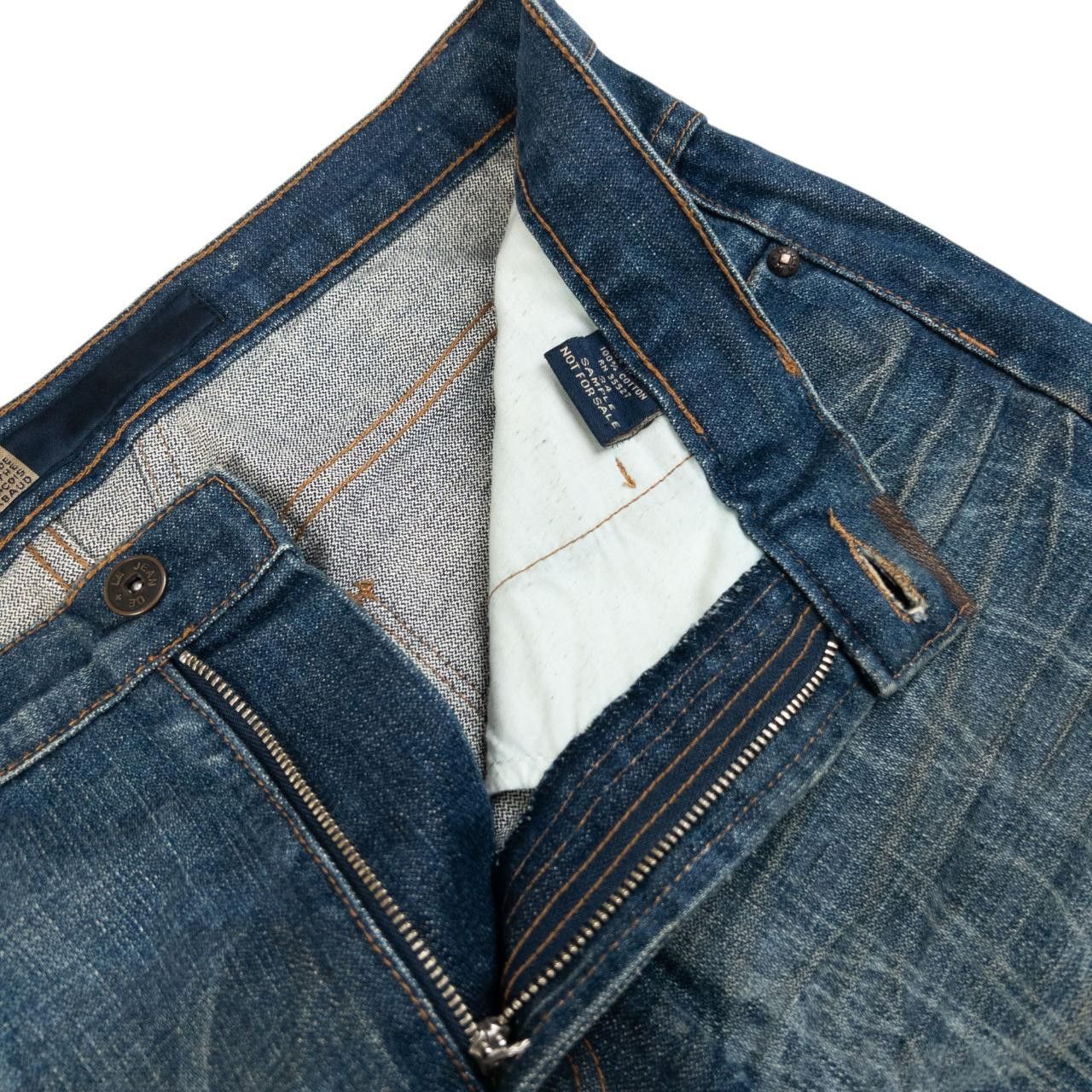 Marithe + Francois Girbaud Vintage Marithe Francois Girbaud Batik Dragon Denim Jeans 34 Size US 34 / EU 50 - 6 Thumbnail