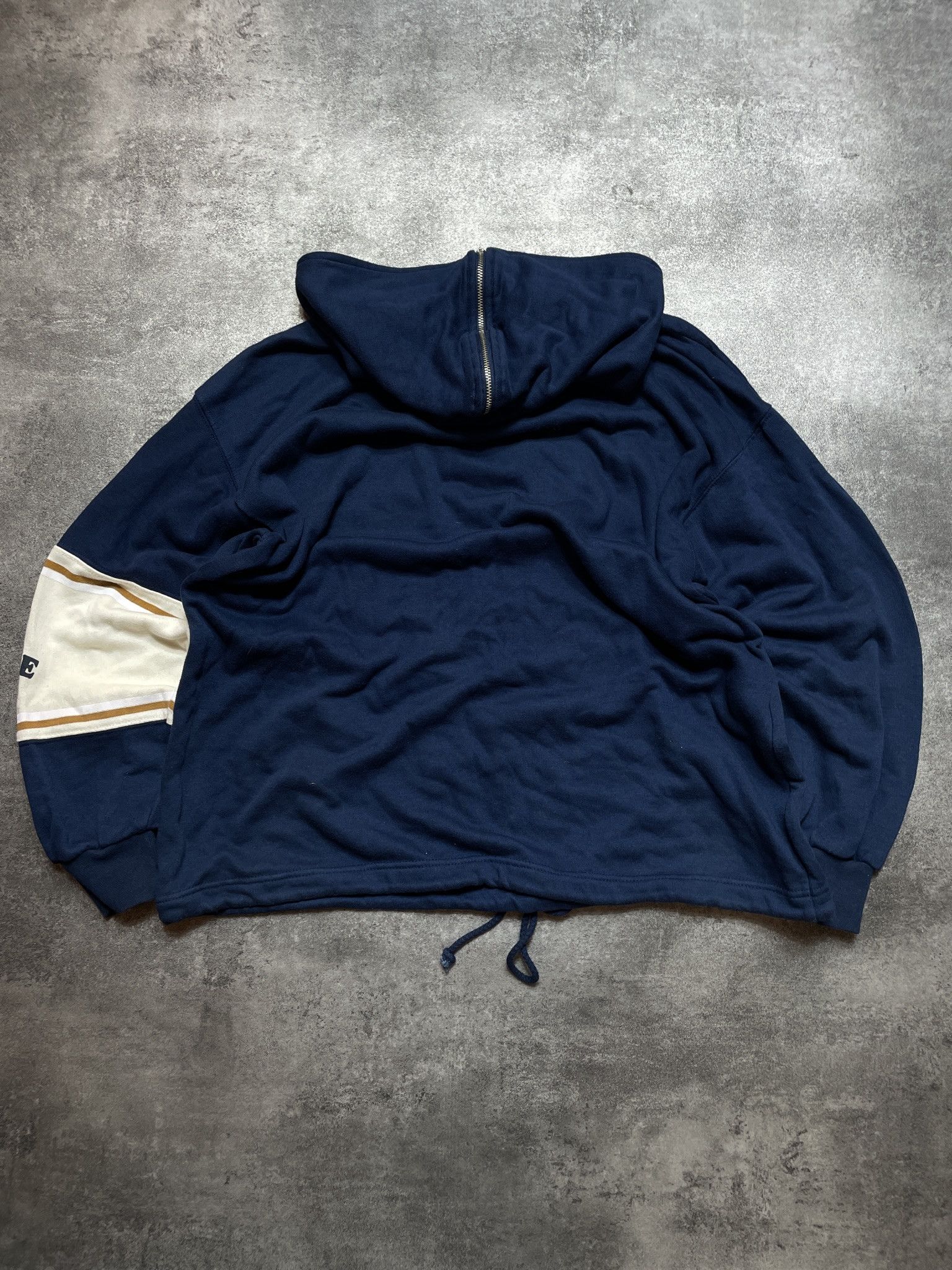 Vintage Vintage 90s Boxy Fit Hoodie Spellout Solid Size US M / EU 48-50 / 2 - 2 Thumbnail