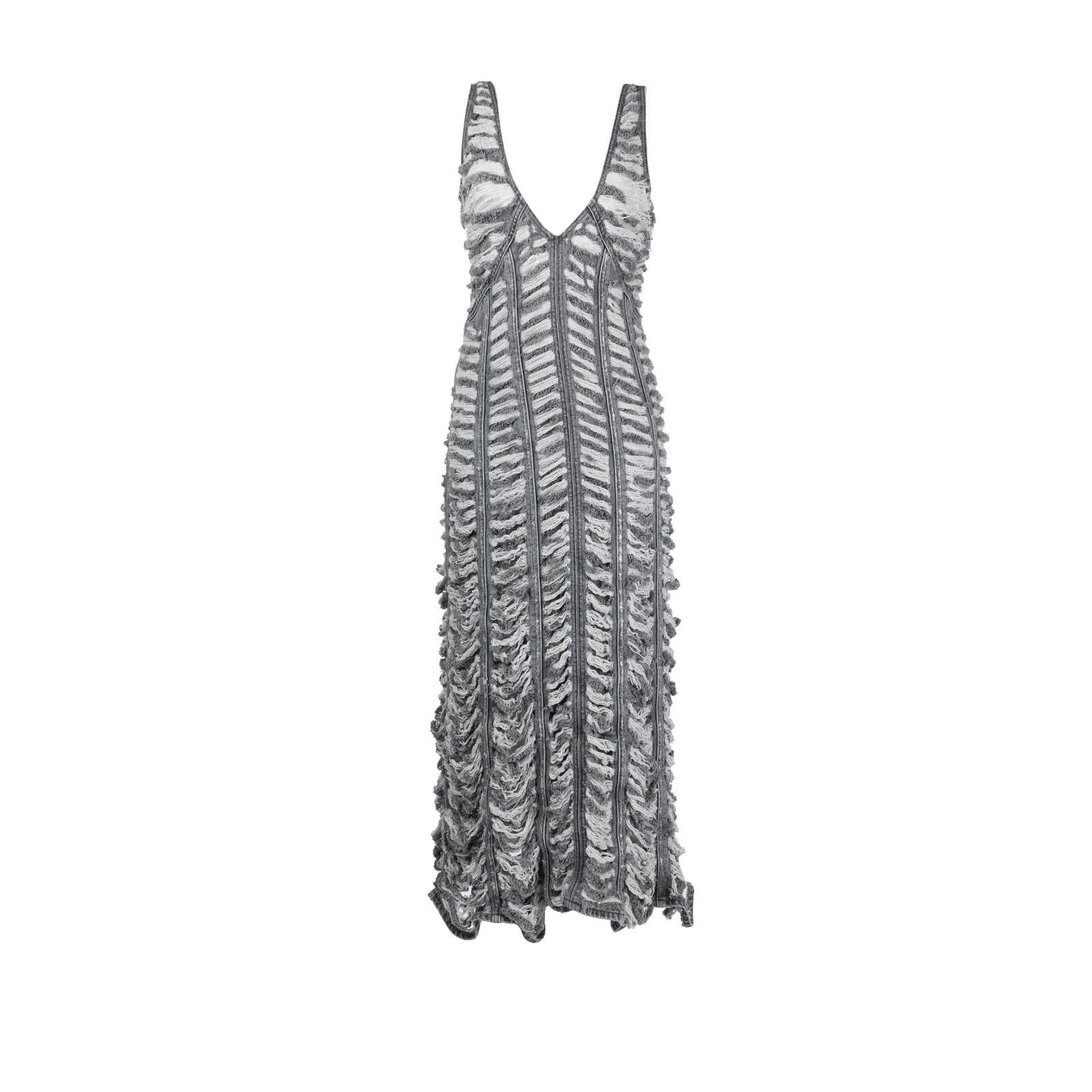 Diesel Diesel De-Arie-ads Distressed Denim Dress NWT Size Small Size S / US 4 / IT 40 - 2 Thumbnail