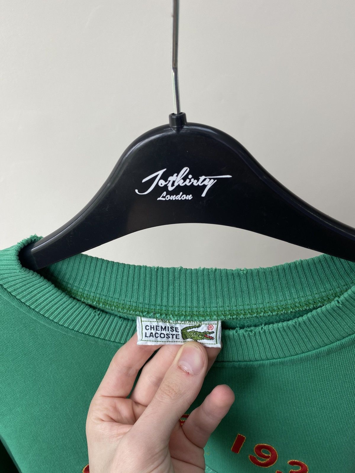 Lacoste Vintage Lacoste tennis sweatshirt rare 90s Size US M / EU 48-50 / 2 - 7 Thumbnail