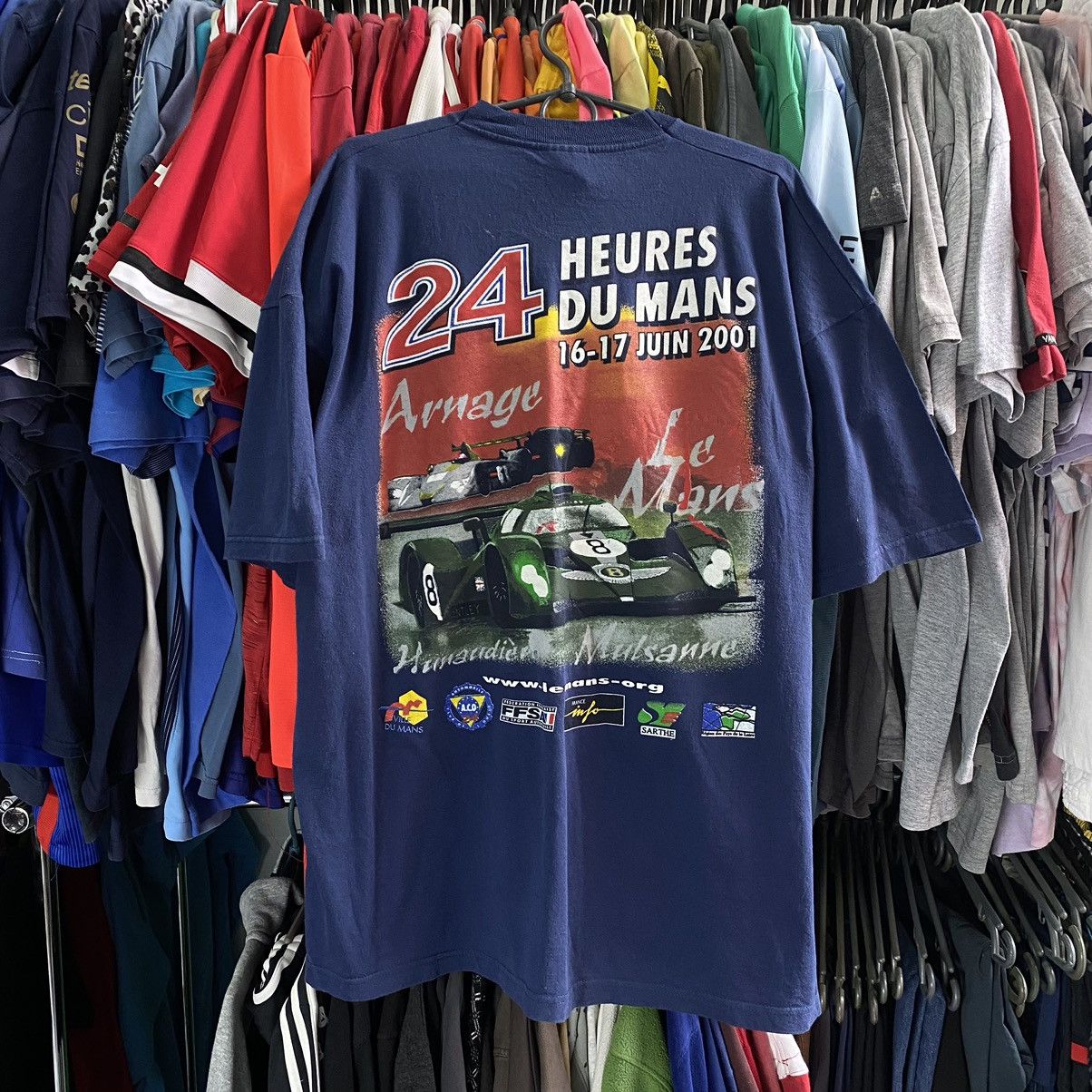 Vintage Vintage Bentley Racing 2001 Festival big logo tee Size US XXL / EU 58 / 5 - 1 Thumbnail