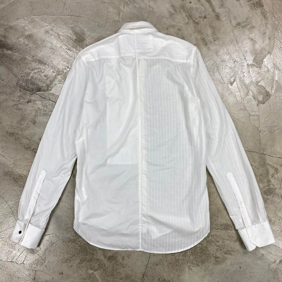 H&M × Maison Margiela FW2012 Reconstructed Mixed Panels Shirt Size US S / EU 44-46 / 1 - 12 Thumbnail