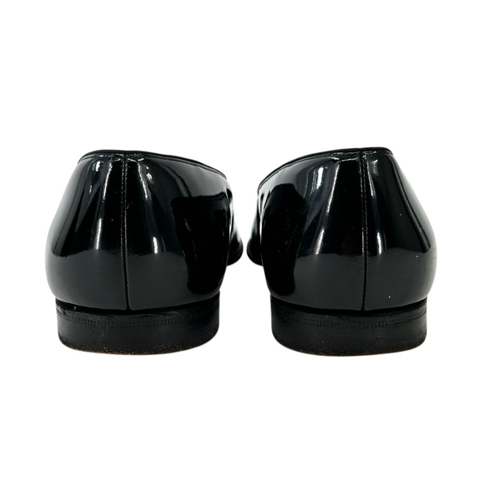 Church's Black Patent Leather Opera Bow Dress Shoes Slip On Loafers Size US 9.5 / EU 42-43 - 7 Thumbnail