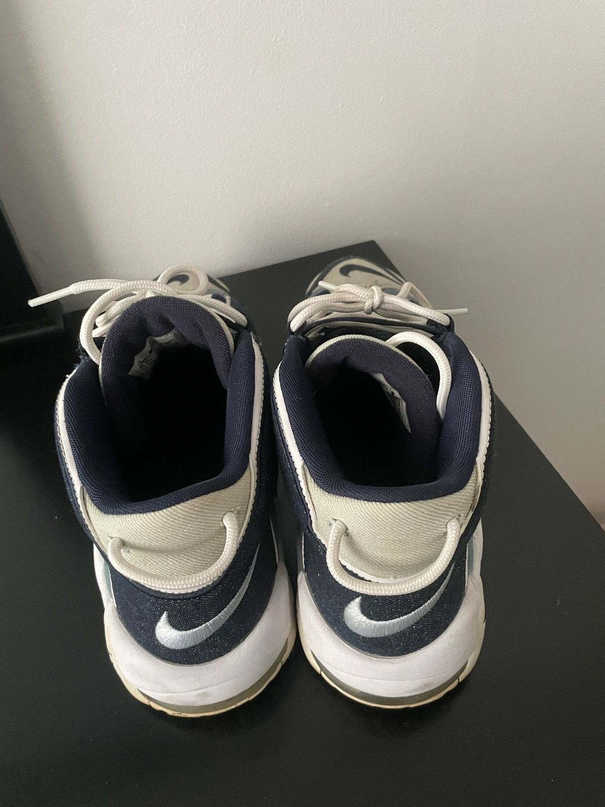 Nike Nike Air More Uptempos Denim 9.5 Size US 9.5 / EU 42-43 - 4 Thumbnail