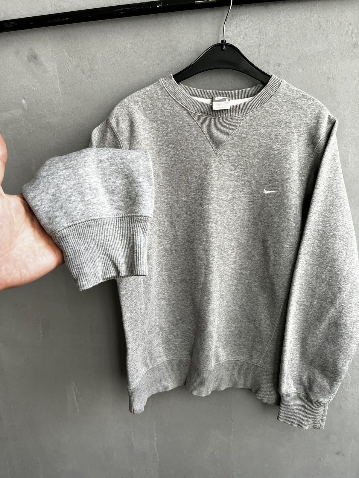 Nike × Vintage Nike sweatshirt swoosh vintage Size US S / EU 44-46 / 1 - 6 Thumbnail