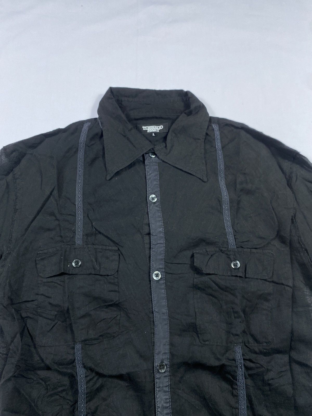 Tornado Mart Japanese Tornado Mart Button Ups pocket Short Sleeve Size US S / EU 44-46 / 1 - 4 Thumbnail