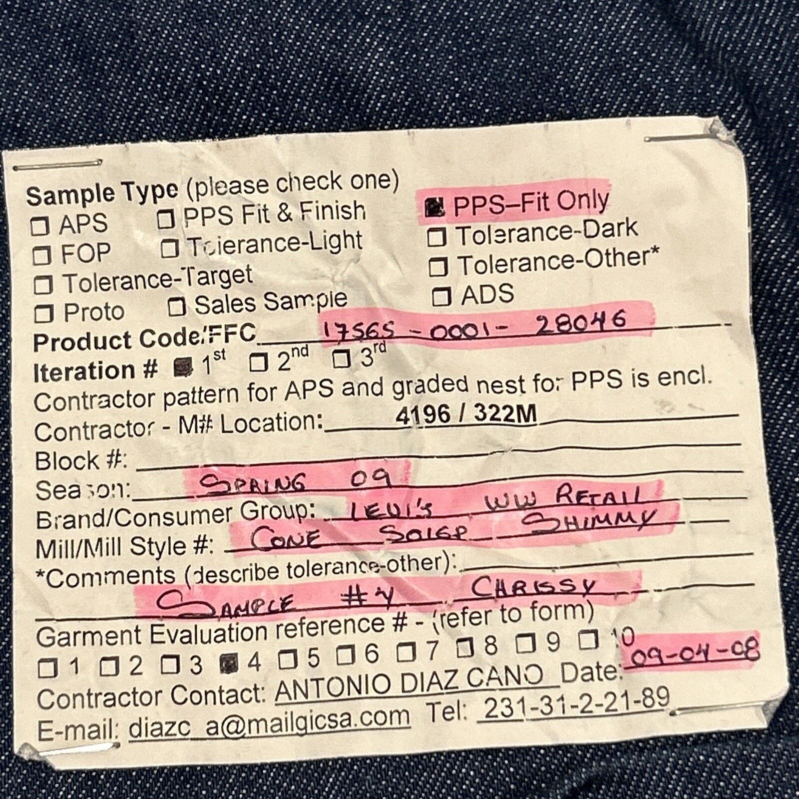 Levi's Levis Shorts WomenS Sz 16 38X4 SAMPLE Deadstock Y2K Chrissy Size US 38 / EU 54 - 4 Thumbnail
