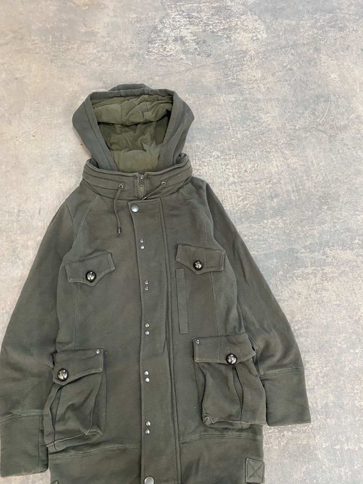 Le Grande Bleu (L.G.B.) Vintage CC Cross Bono Long Jacket Military Lgb punk grunge Size US S / EU 44-46 / 1 - 5 Thumbnail