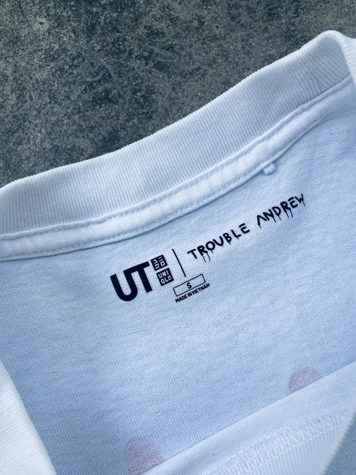 Uniqlo Rare Uniqlo Trouble Andrew Real Love Tees Size US S / EU 44-46 / 1 - 4 Thumbnail