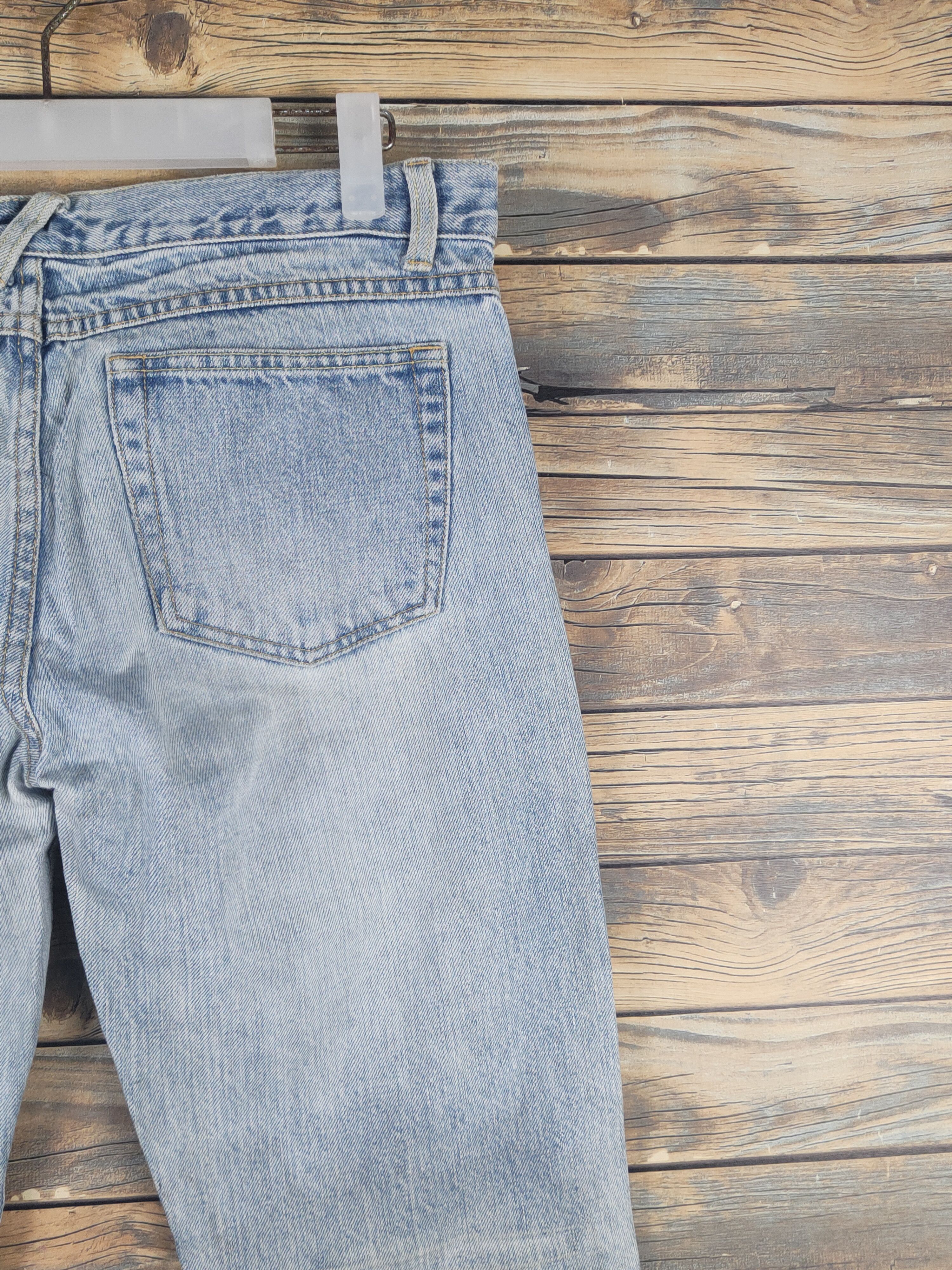 Japanese Brand Japan vintage Blue Distressed Ripped denim Jeans #W1614 Size US 30 / EU 46 - 10 Thumbnail