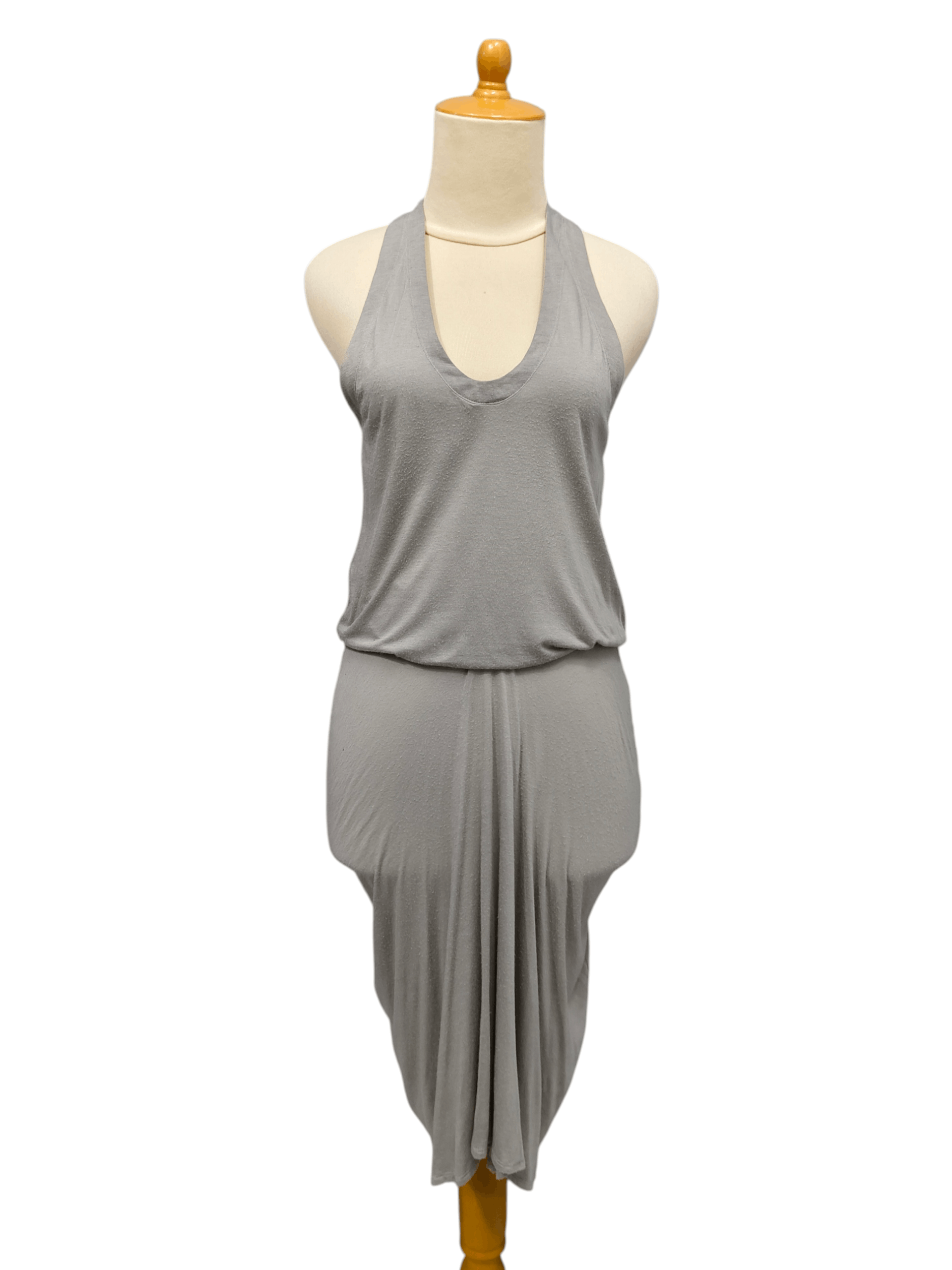 Helmut Lang Helmut Lang🔥Racerback Draped Tank Dress Minimalist Dress Size S / US 4 / IT 40 - 1 Thumbnail