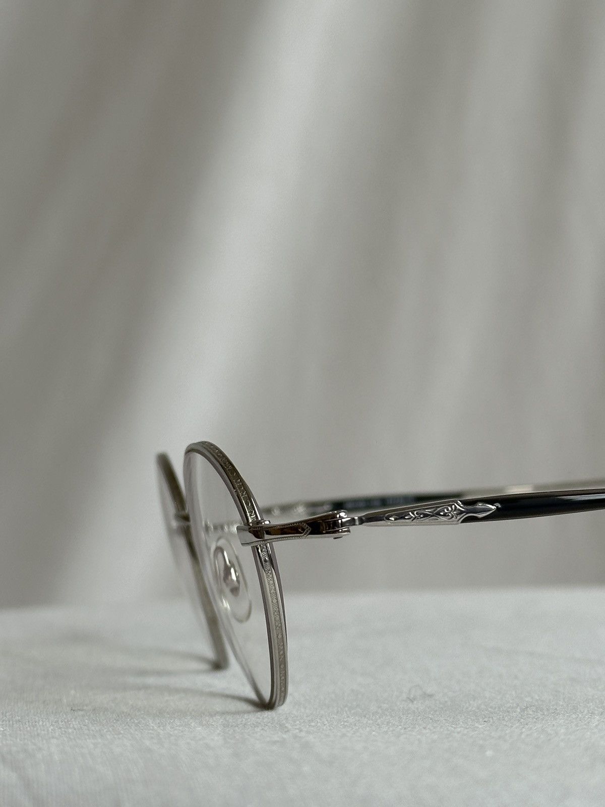 Matsuda Matsuda 10189H Palladium White titanium heritage glasses Size ONE SIZE - 6 Thumbnail