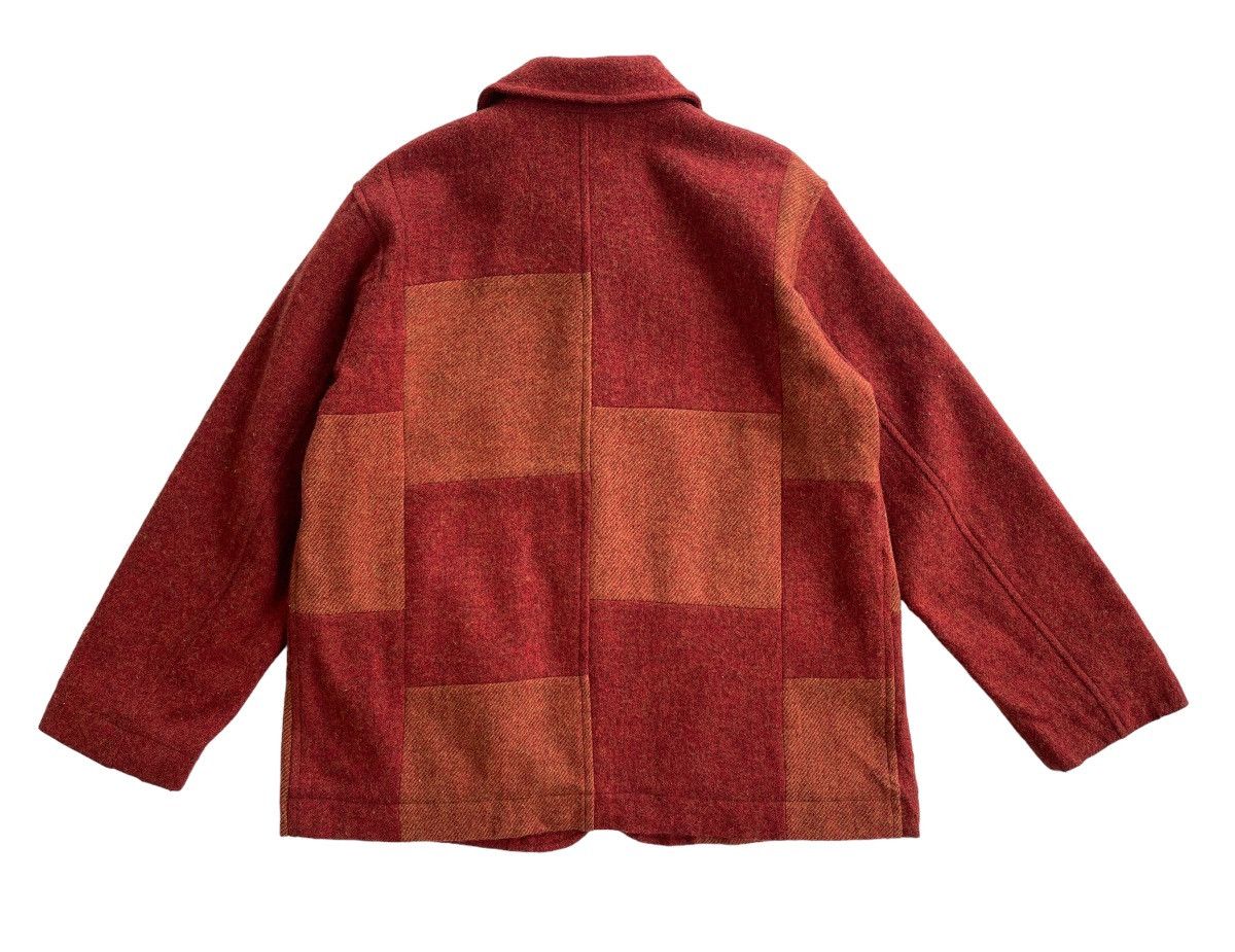 Hai Sporting Gear Issey Miyake Wool Hybrid Patchwork Jacket Size US M / EU 48-50 / 2 - 3 Thumbnail