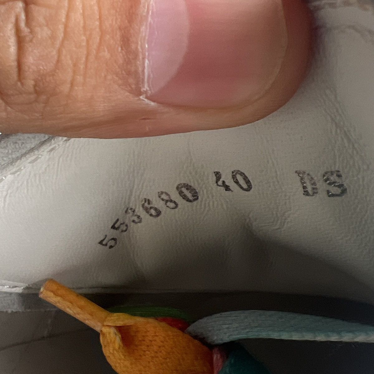 Alexander McQueen Alexander McQueen Oversized Sneaker White Rainbow Size US 7 / EU 40 - 8 Thumbnail