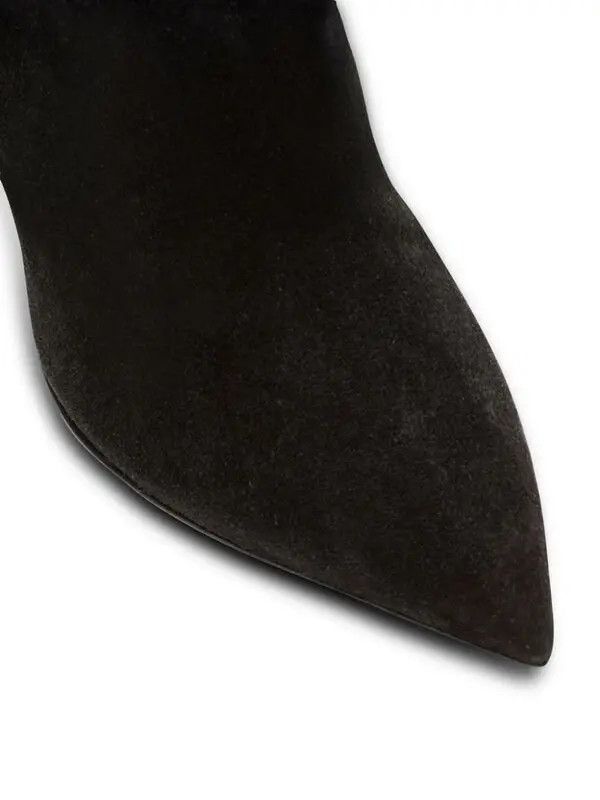 Balmain o1s1wg110126 Eva 95mm Biker Boots in Black Size US 10 / IT 40 - 5 Thumbnail