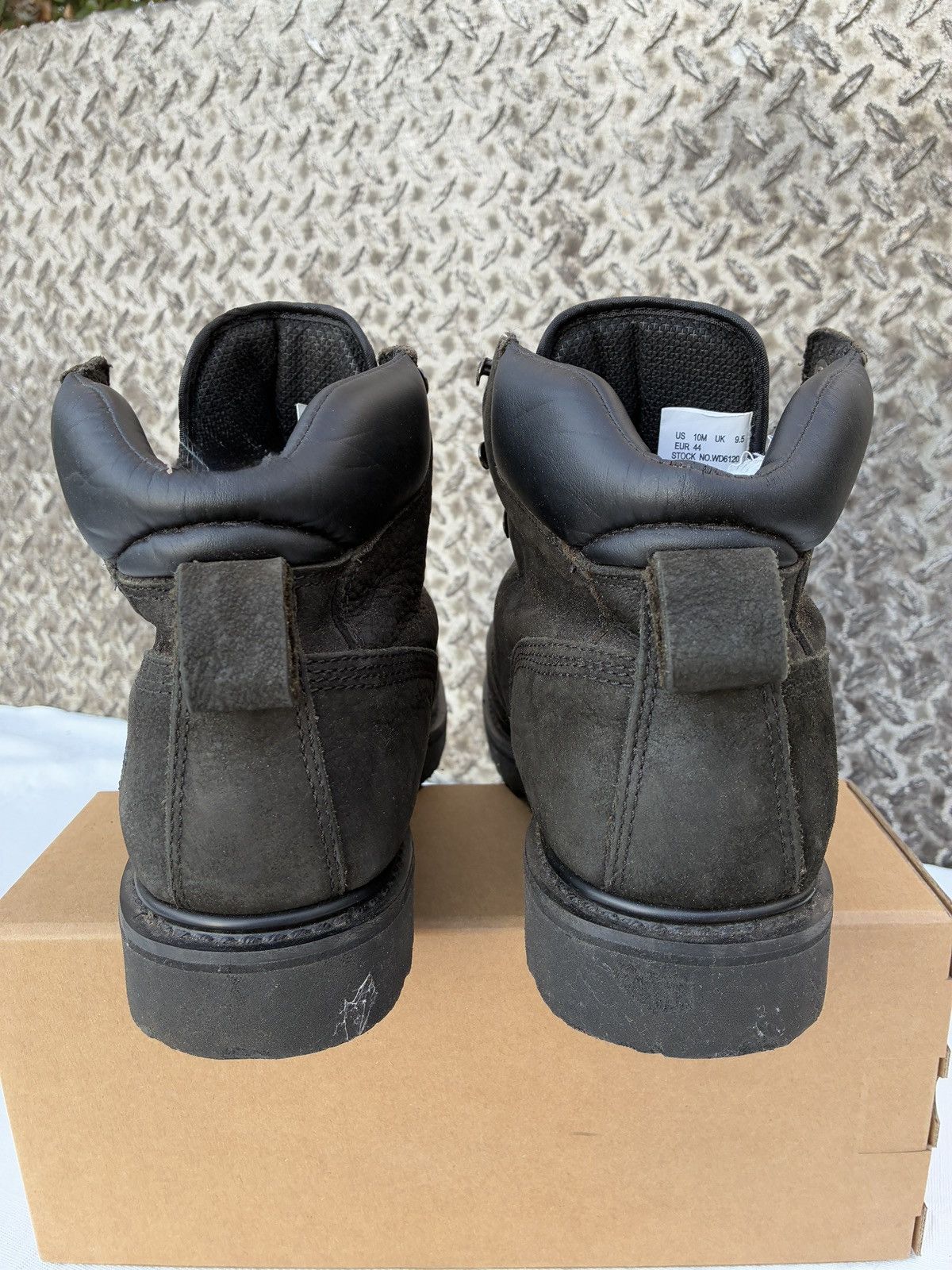 Dickies Dickies Black Leather Work Boots Mens Size 10 Size US 10 / EU 43 - 3 Thumbnail