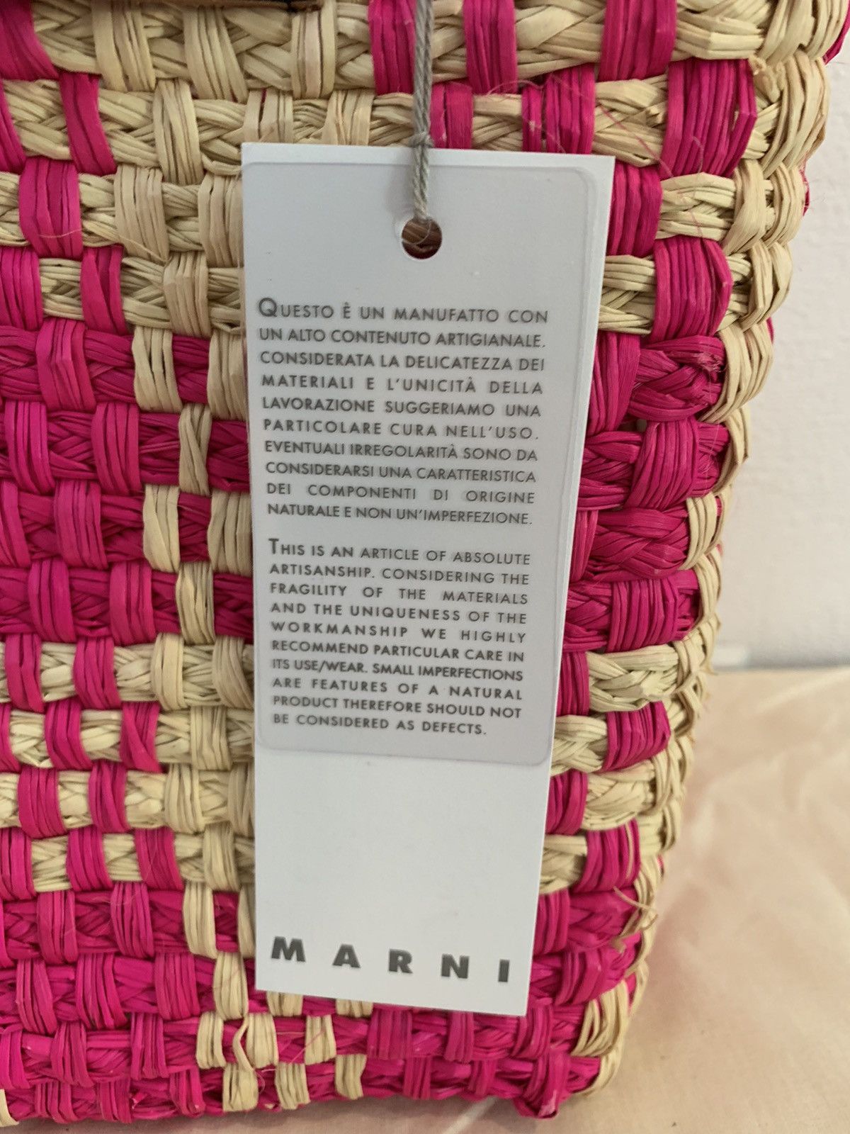 Marni IRACA PALM MED BAG Size ONE SIZE - 11 Thumbnail