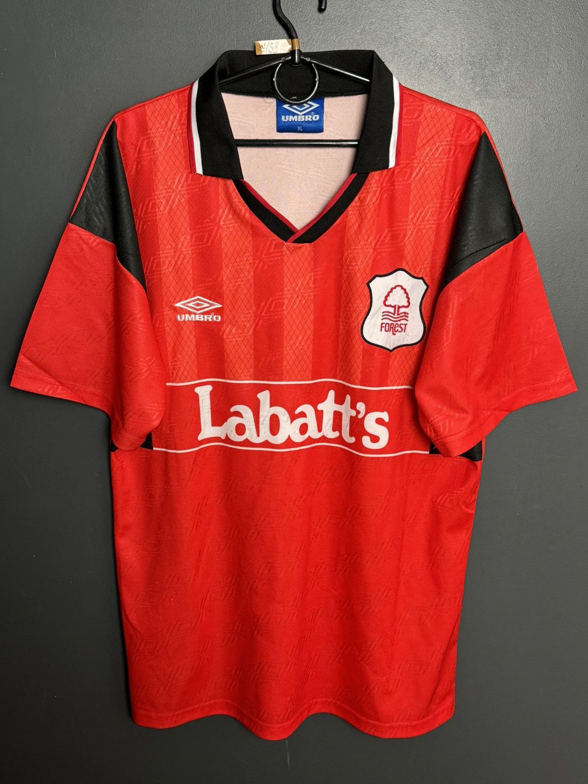 Umbro Nottingham Forest 94/96 Home Football Jersey Size US XL / EU 56 / 4 - 1 Thumbnail