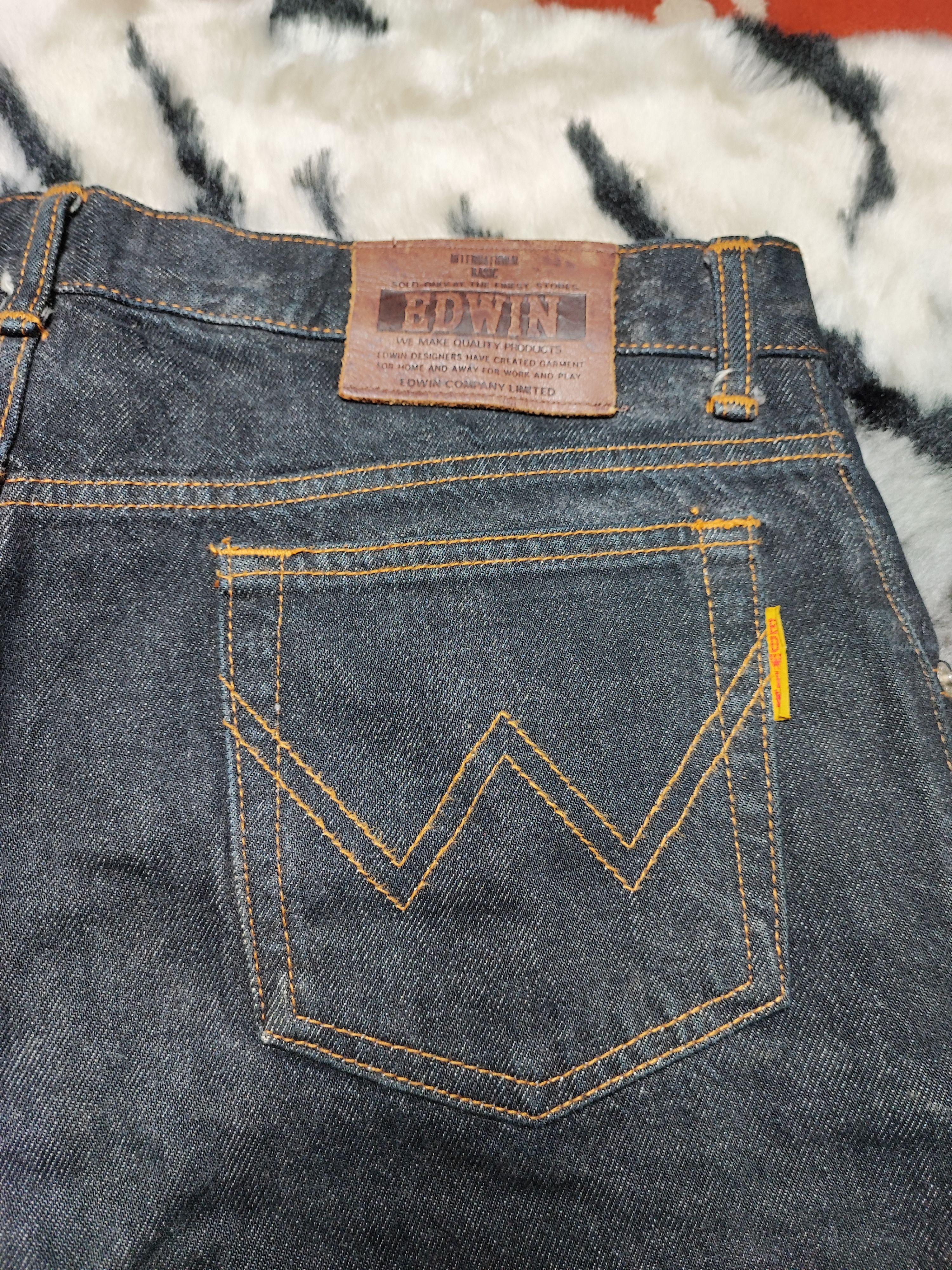 Edwin × Kapital × Tornado Mart VINTAGE EDWIN BASIC JEANS Size US 33 - 11 Thumbnail