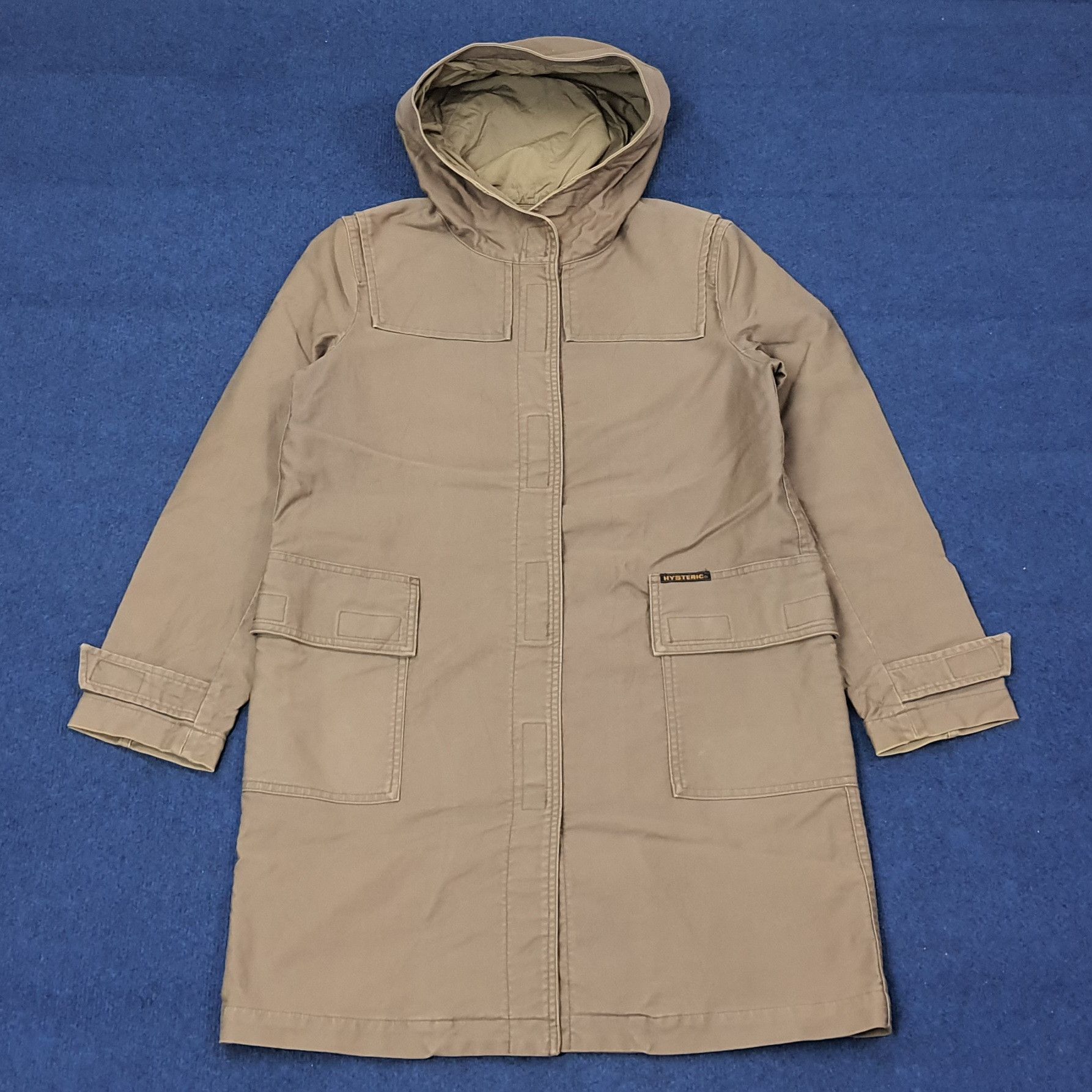 Hysteric Glamour Vintage Hysteric Glamour Trench Coat Custom Logo C226N10 Size US S / EU 44-46 / 1 - 2 Thumbnail