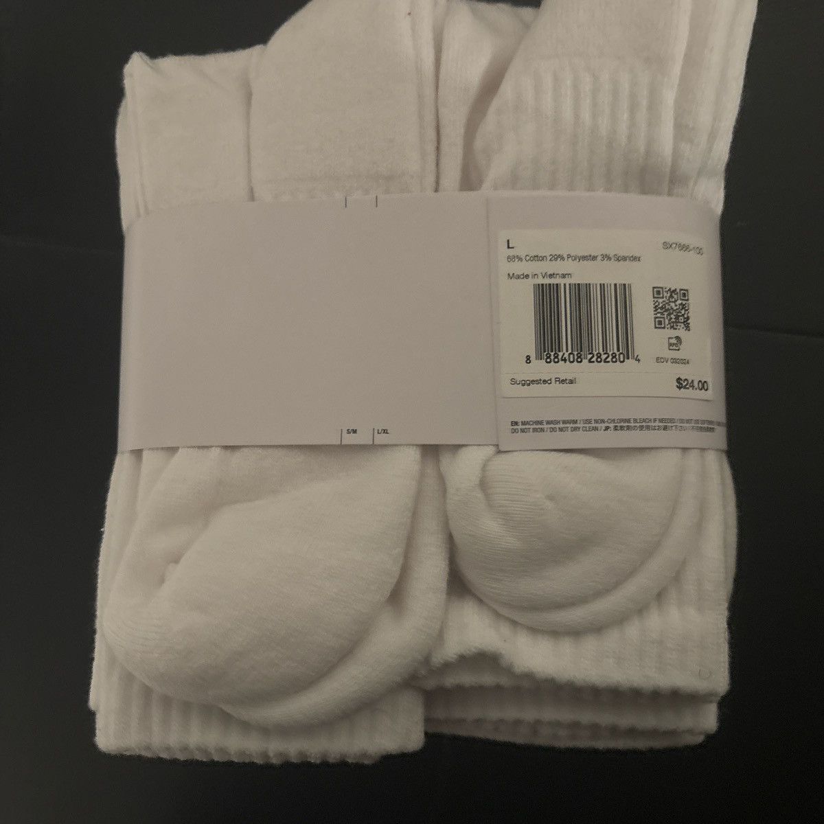 Nike Nike Men's Everyday Plus Cushion Training Crew Socks 6 Pack Size 30 - 2 Thumbnail