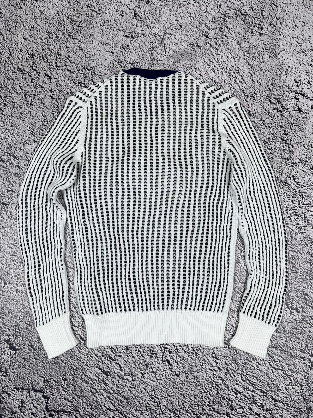 Kenzo Vintage Kenzo Paris Paradise Web Mesh sweater logo size S Size S / US 4 / IT 40 - 7 Thumbnail
