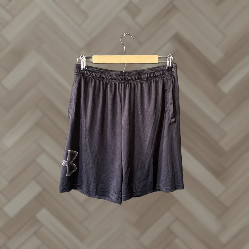 Under Armour Under Armour Mens Black Athletic Basketball Shorts Size Medium Size US 31 - 1 Thumbnail
