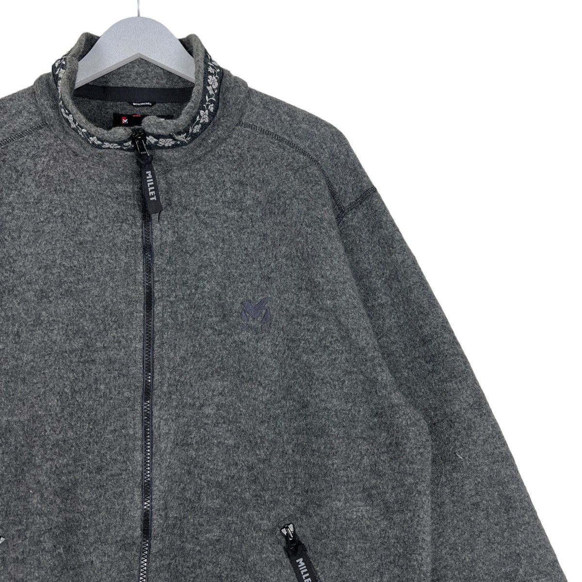 Vintage 🔥 1999 MILLET WOOL ZIPPER JACKET Size US M / EU 48-50 / 2 - 6 Thumbnail