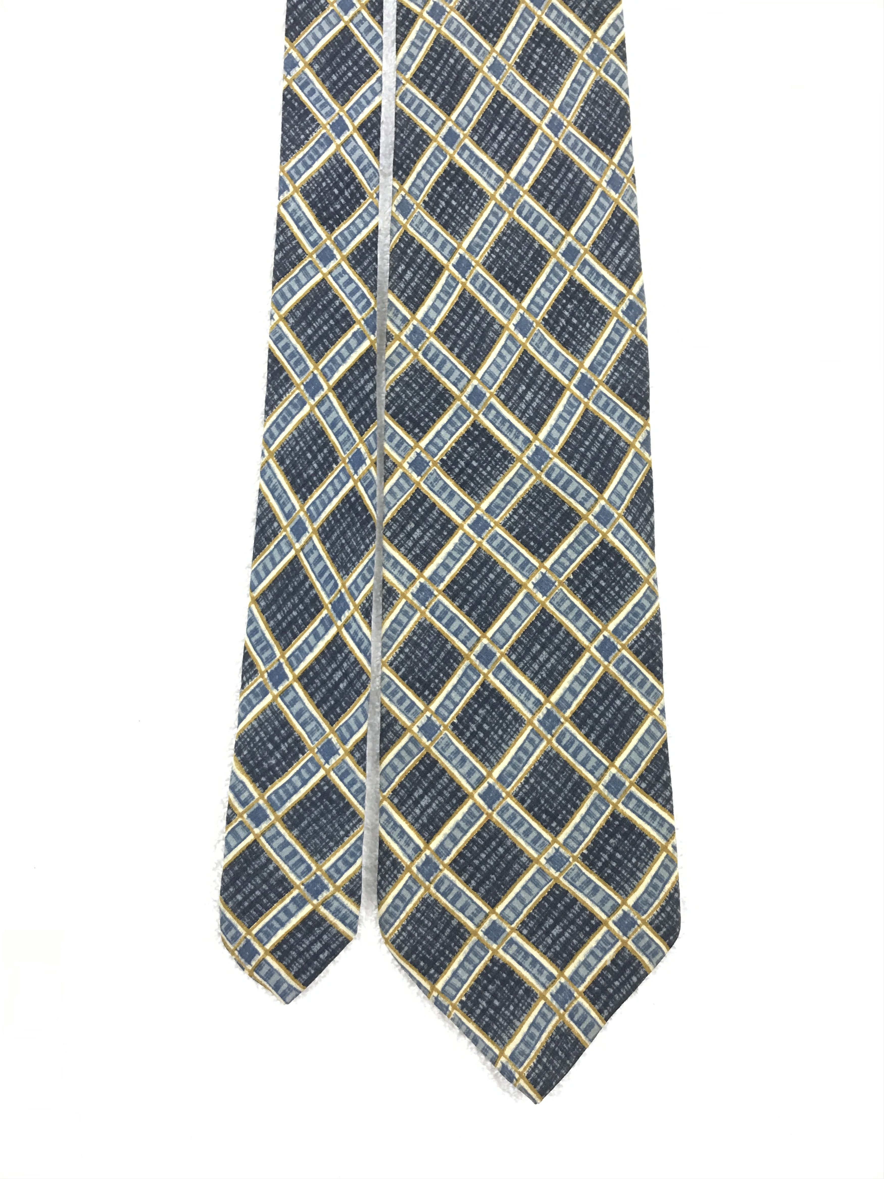 Vintage Vintage Gruppo Immagine Silk Necktie Size ONE SIZE - 3 Thumbnail