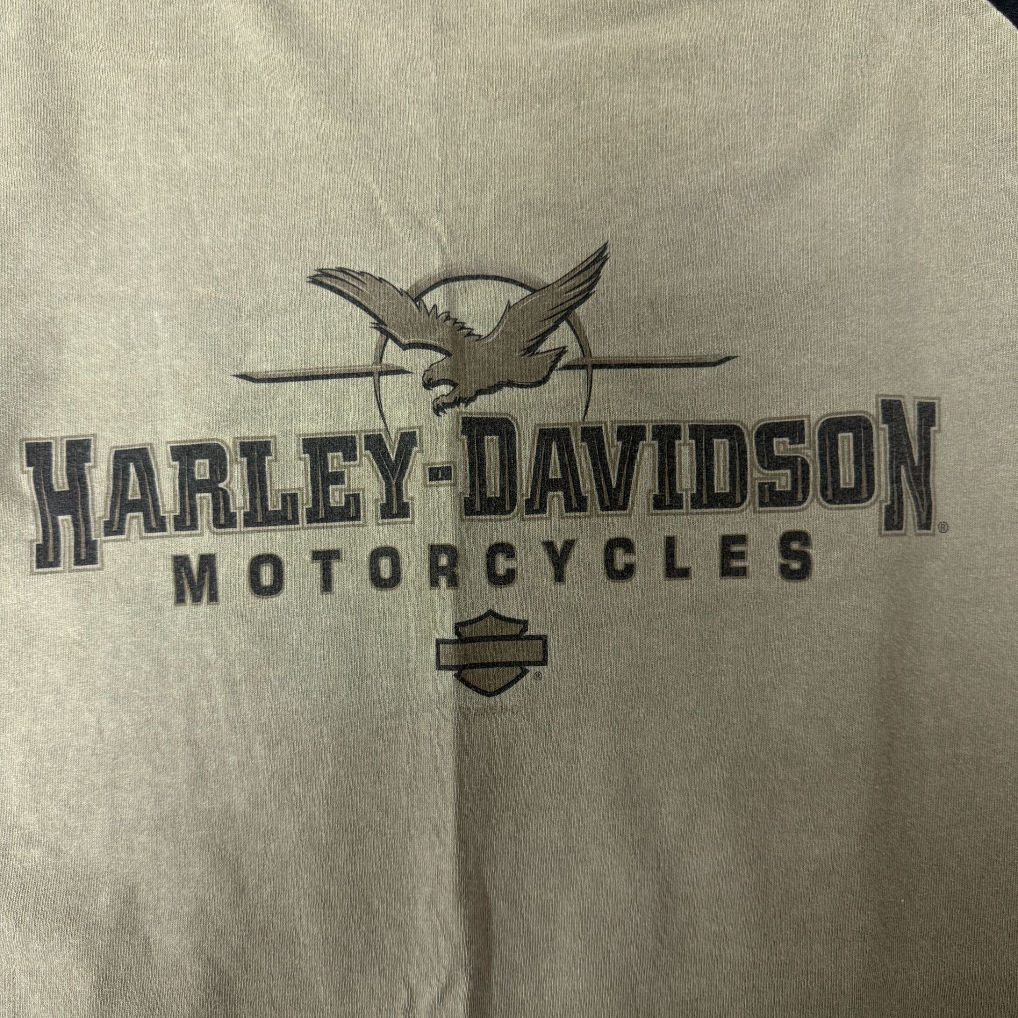 Harley Davidson Y2K Pomona Valley Ca Motorcycle HD 2005 Biker RINGER T Shirt Size US XXL / EU 58 / 5 - 4 Thumbnail