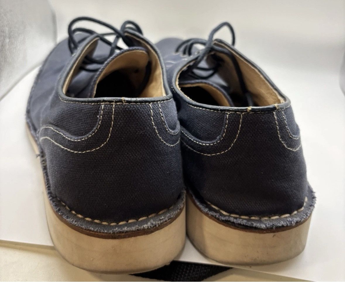 John Varvatos John Varvatos Sid Eva Derby Blue Canvas Shoes Men's 11.5 Size US 11.5 / EU 44-45 - 5 Thumbnail